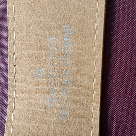 Free w/addtl purchase. Gently used Cognac Colored Silver Studded Belt. - Picture 8 of 8